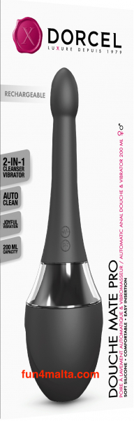 Dorcel - Douche Mate Pro - Anal Cleanser & Vibrator